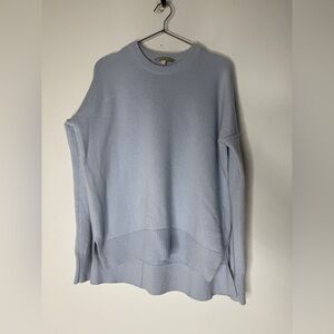 Athleta‎ XS Light Blue Wool Cashmere Oversized Sweater
